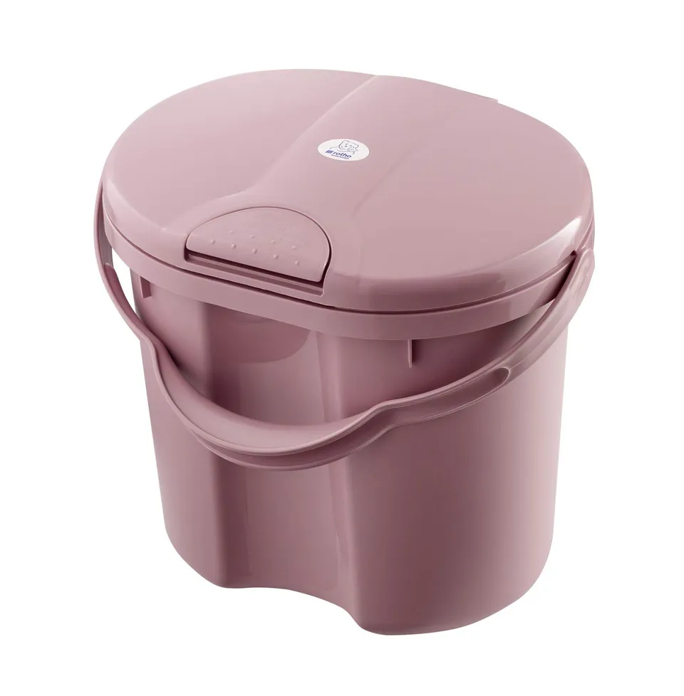 rotho-babydesign-top-20002-0288-secchio-per-pannolini-usati-11-l-viola-fantastic image 1