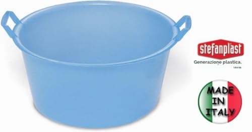 stefanplast-bacinella-tonda-30-cm-blu-in-polietilene-alimentare image 7