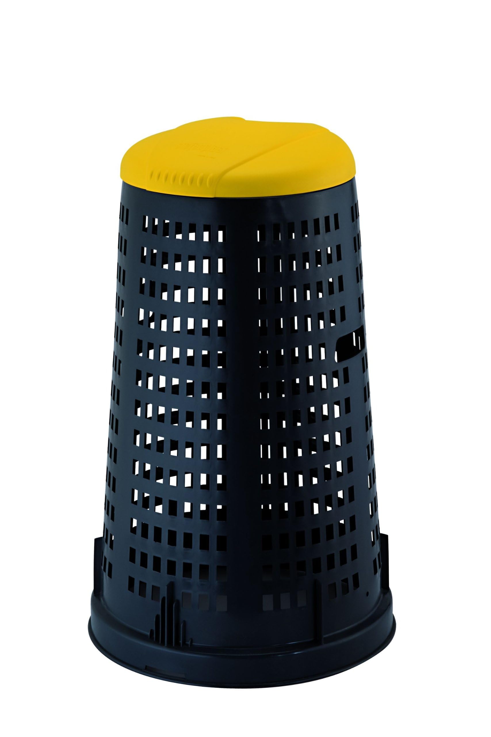 stefanplast-trespolo-con-coperchio-53x53x87h-cm-nero-blu image 4