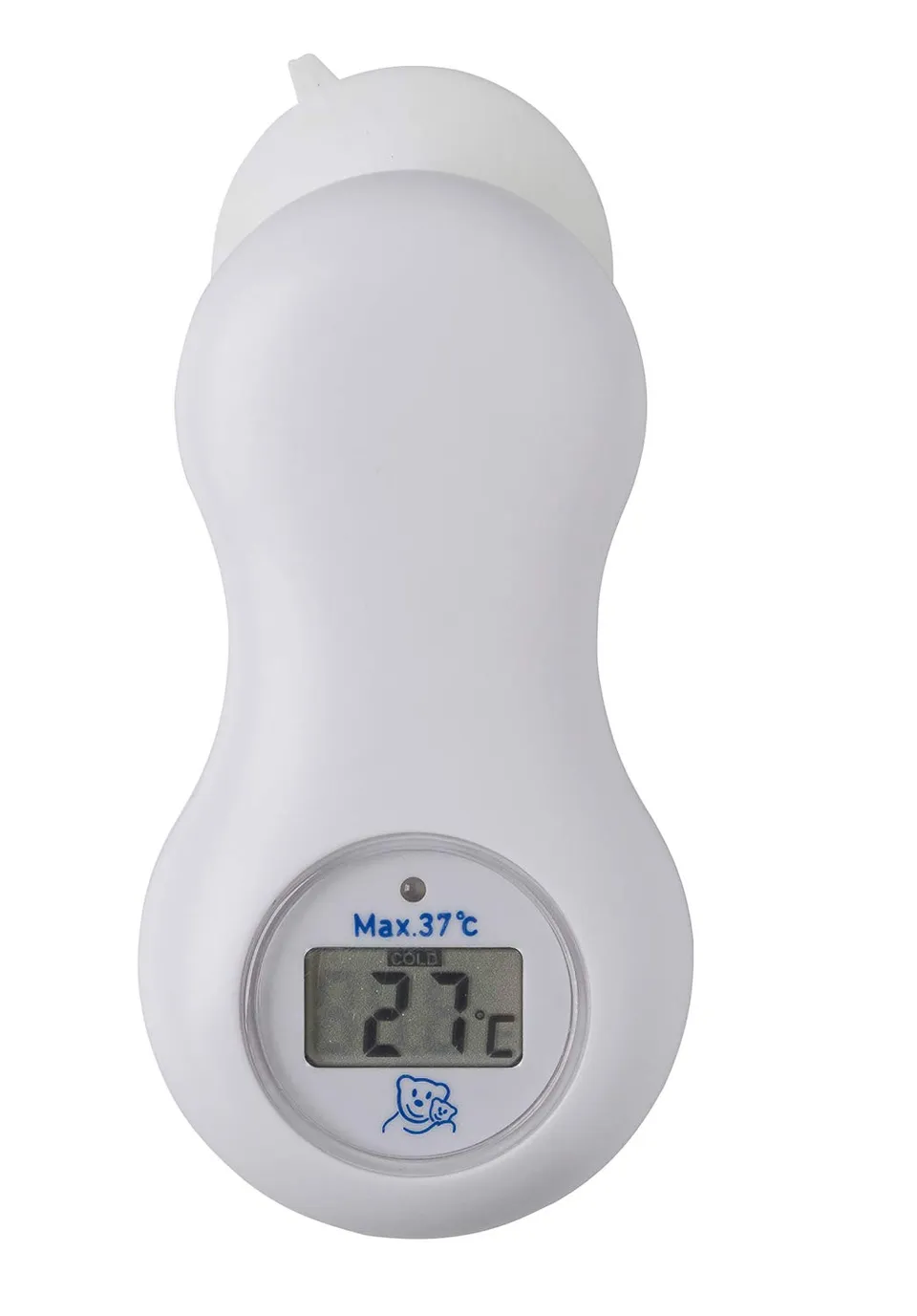 rotho-babydesign-termometro-digitale-bagnetto-con-ventosa-bianco-ceramica image 1