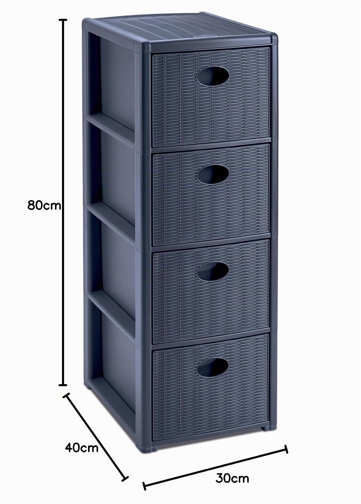 stefanplast-cassettiera-elegance-slim-4-cassetti-blu-navy image 2