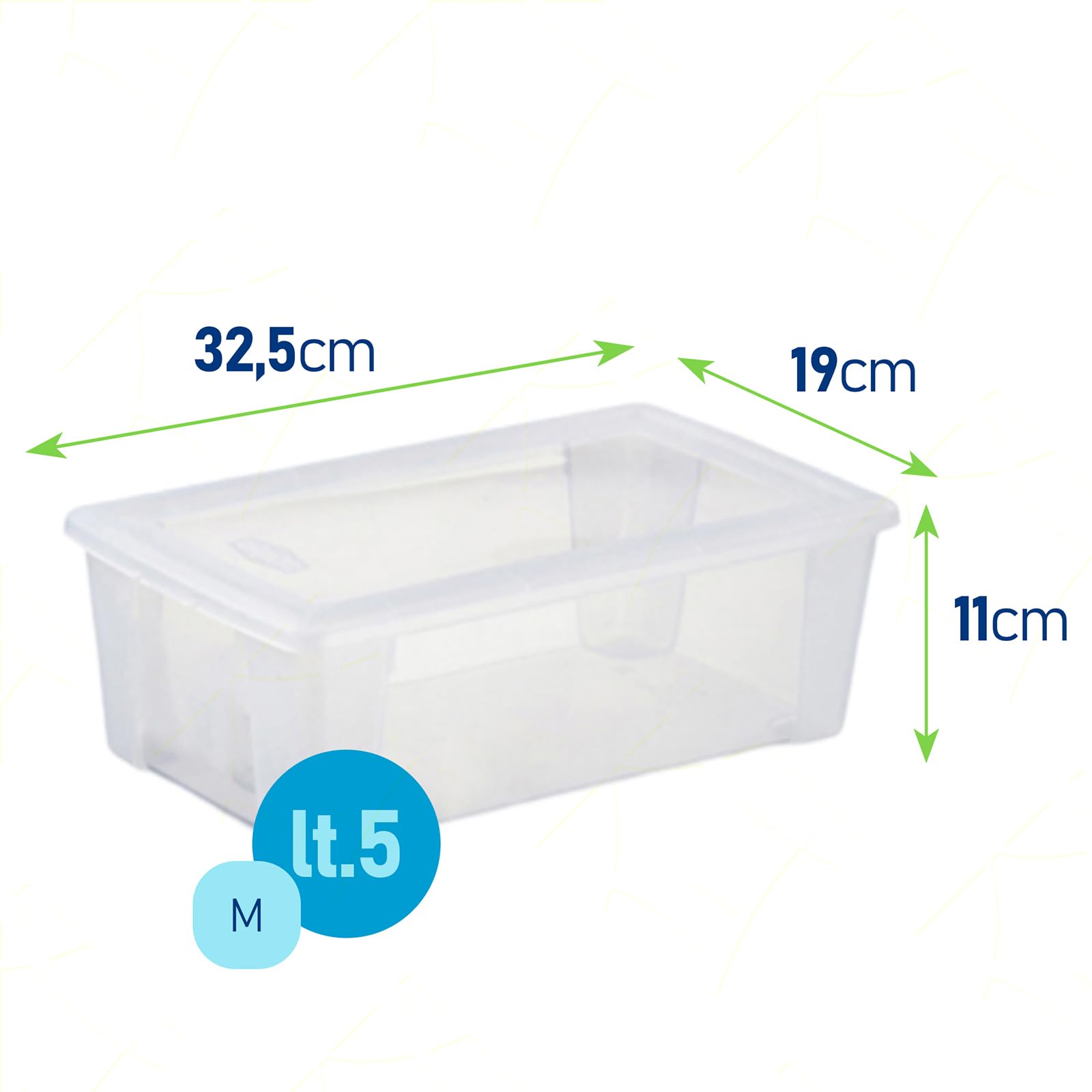 stefanplast-visualbox-scatola-multiuso-m-32-5x19x11-cm-trasparente image 7