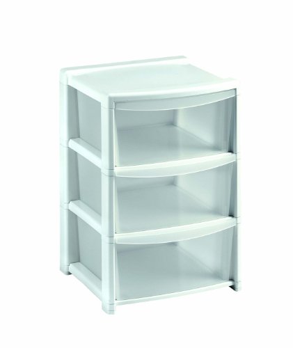 stefanplast-libera-cassettiera-3-cassetti-con-ruote-argento-40x40x63-cm image 4