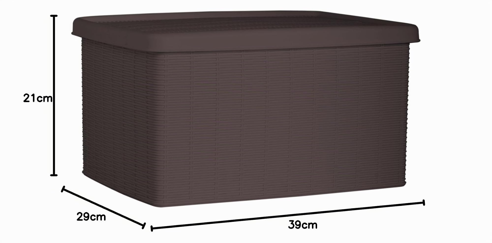 stefanplast-elegance-scatola-m-chiusa-moka-29x39x21h-cm image 4