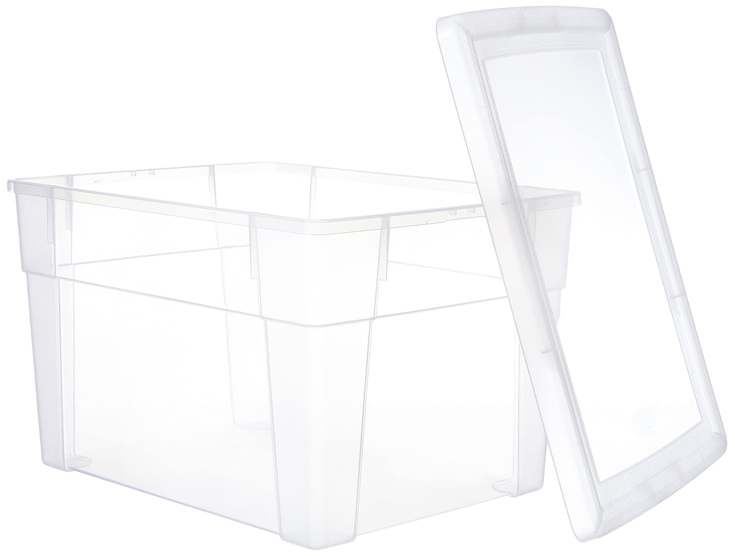 stefanplast-visualbox-scatola-plastica-bianco-trasparente-39x29x24-cm image 3