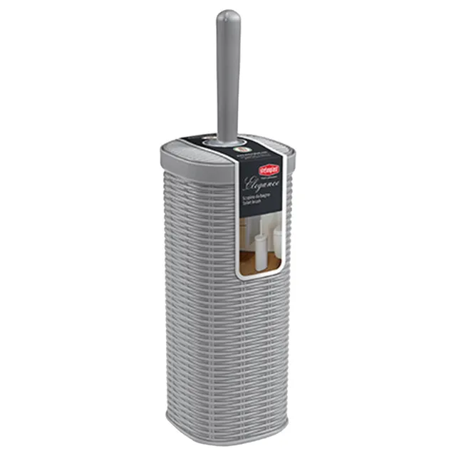 stefanplast-elegance-scopino-wc-grigio-12xh40-cm image 1