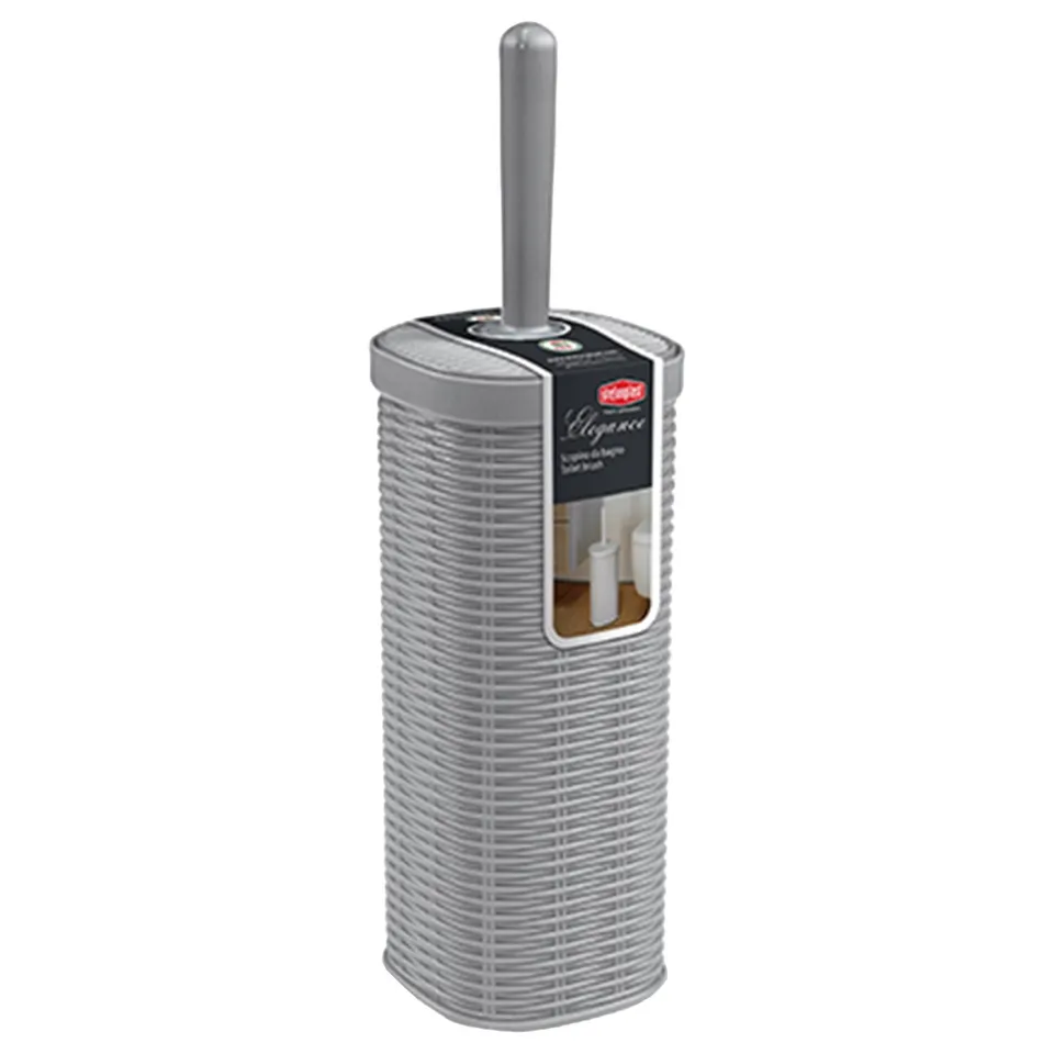 stefanplast-elegance-scopino-wc-grigio-12xh40-cm image 1
