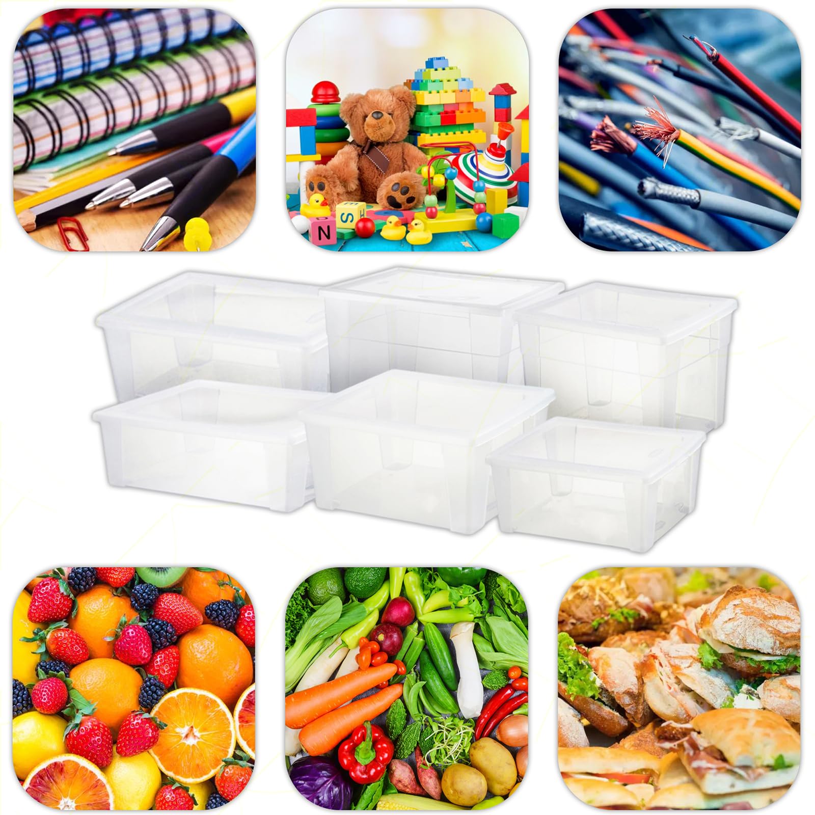 stefanplast-visualbox-scatola-multiuso-m-32-5x19x11-cm-trasparente image 3