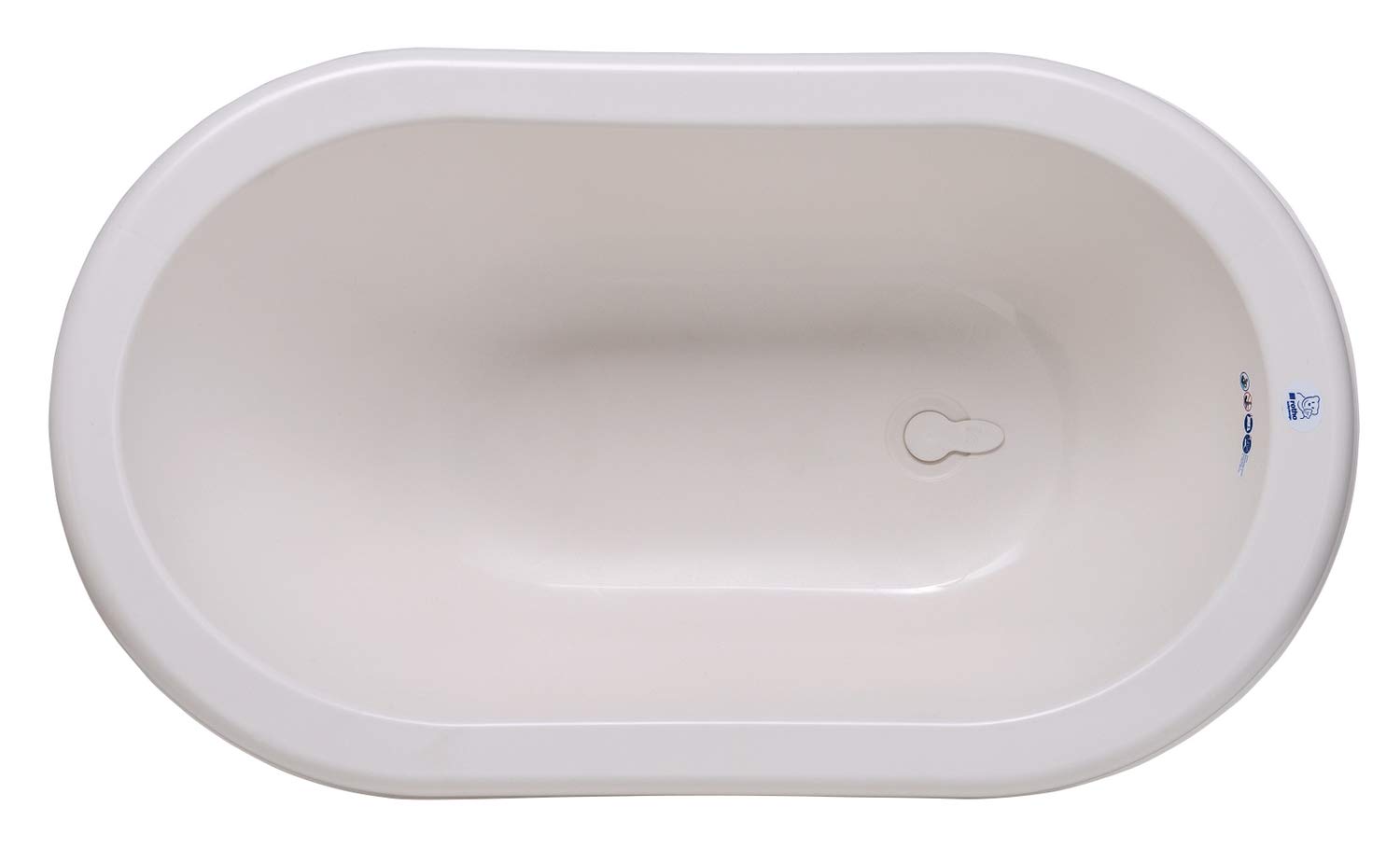 rotho-babydesign-bio-vaschetta-bagnetto-panda-80x47x25-cm-organic-white image 2