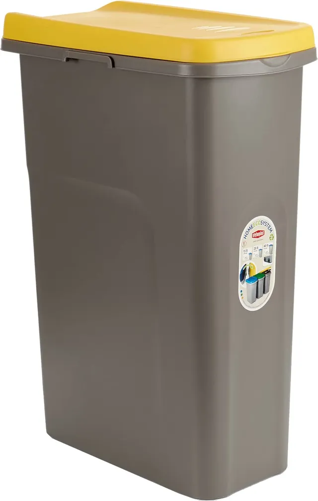 stefanplast-eco-system-pattumiera-40-lt-gialla-stf748 image 1
