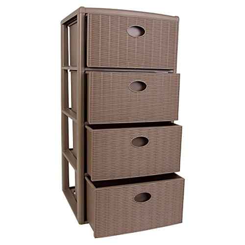 stefanplast-elegance-cassettiera-4-cassetti-tortora-40x40x80-cm image 6
