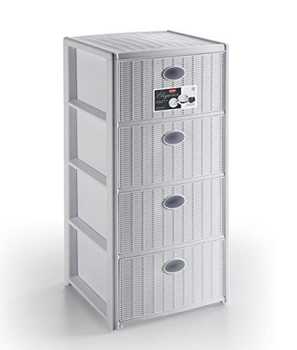 stefanplast-elegance-cassettiera-4-cassetti-tortora-40x40x80-cm image 7