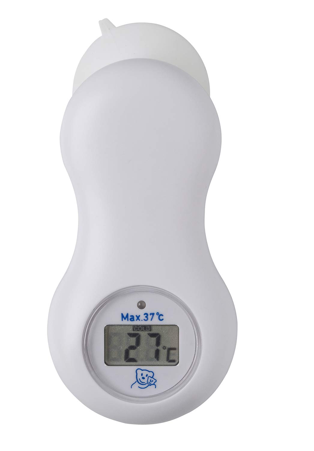 rotho-babydesign-termometro-digitale-bagnetto-con-ventosa-bianco-ceramica image 1
