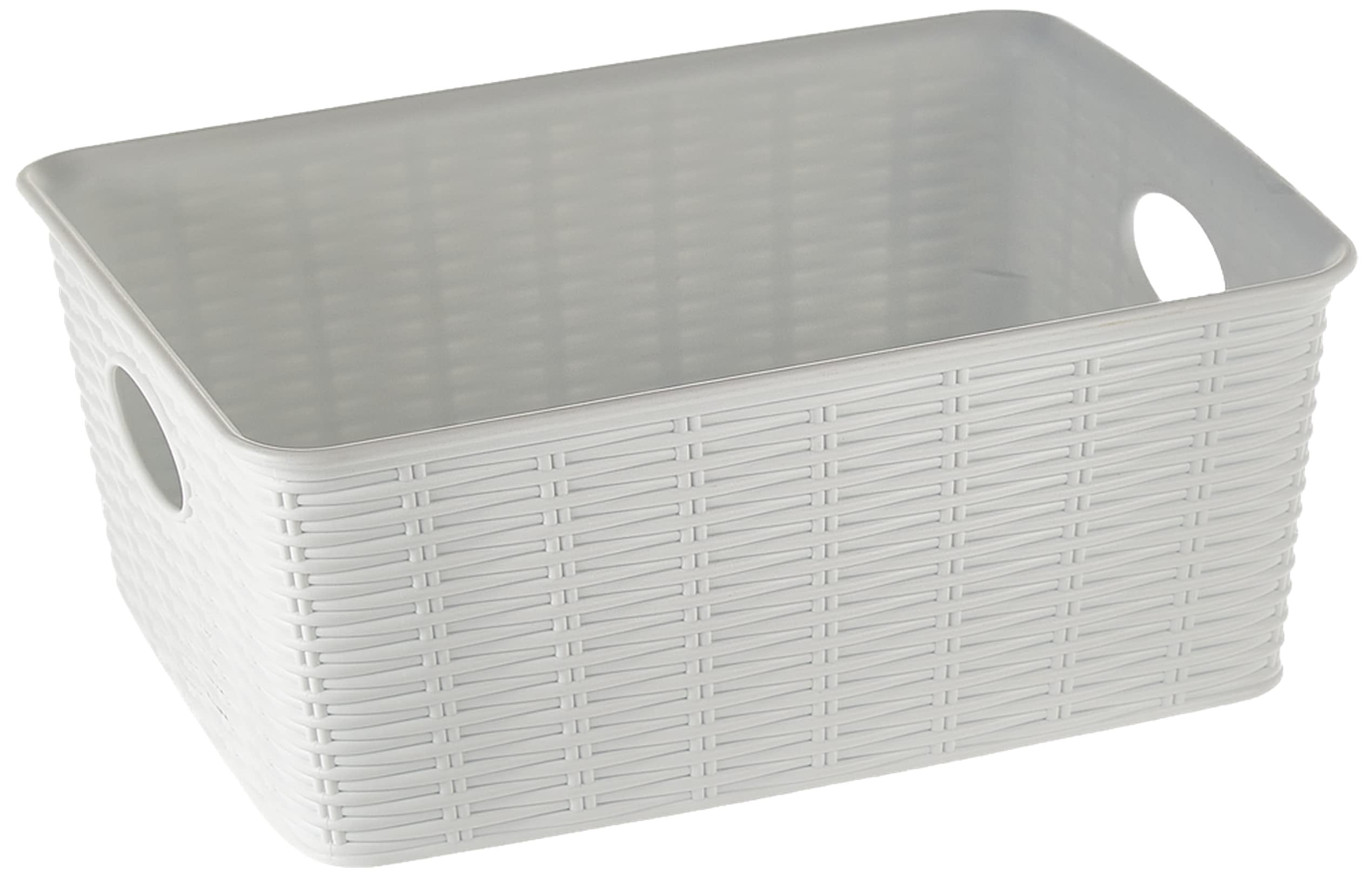 stefanplast-elegance-cestino-rattan-25x19x10-cm-bianco image 1