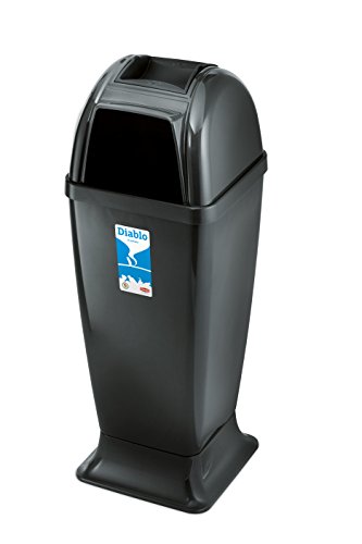 stefanplast-diablo-gettacarte-con-posacenere-50-l-antracite image 6