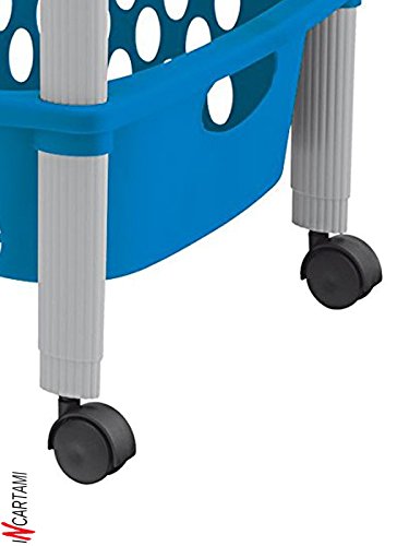 stefanplast-otello-carrello-a-3-piani-colori-assortiti image 7