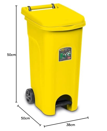 stefanplast-urban-eco-pattumiera-a-pedale-80-lt-gialla image 4