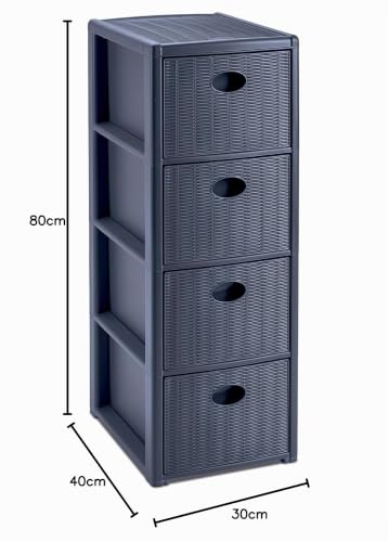 stefanplast-cassettiera-elegance-slim-4-cassetti-blu-navy image 4