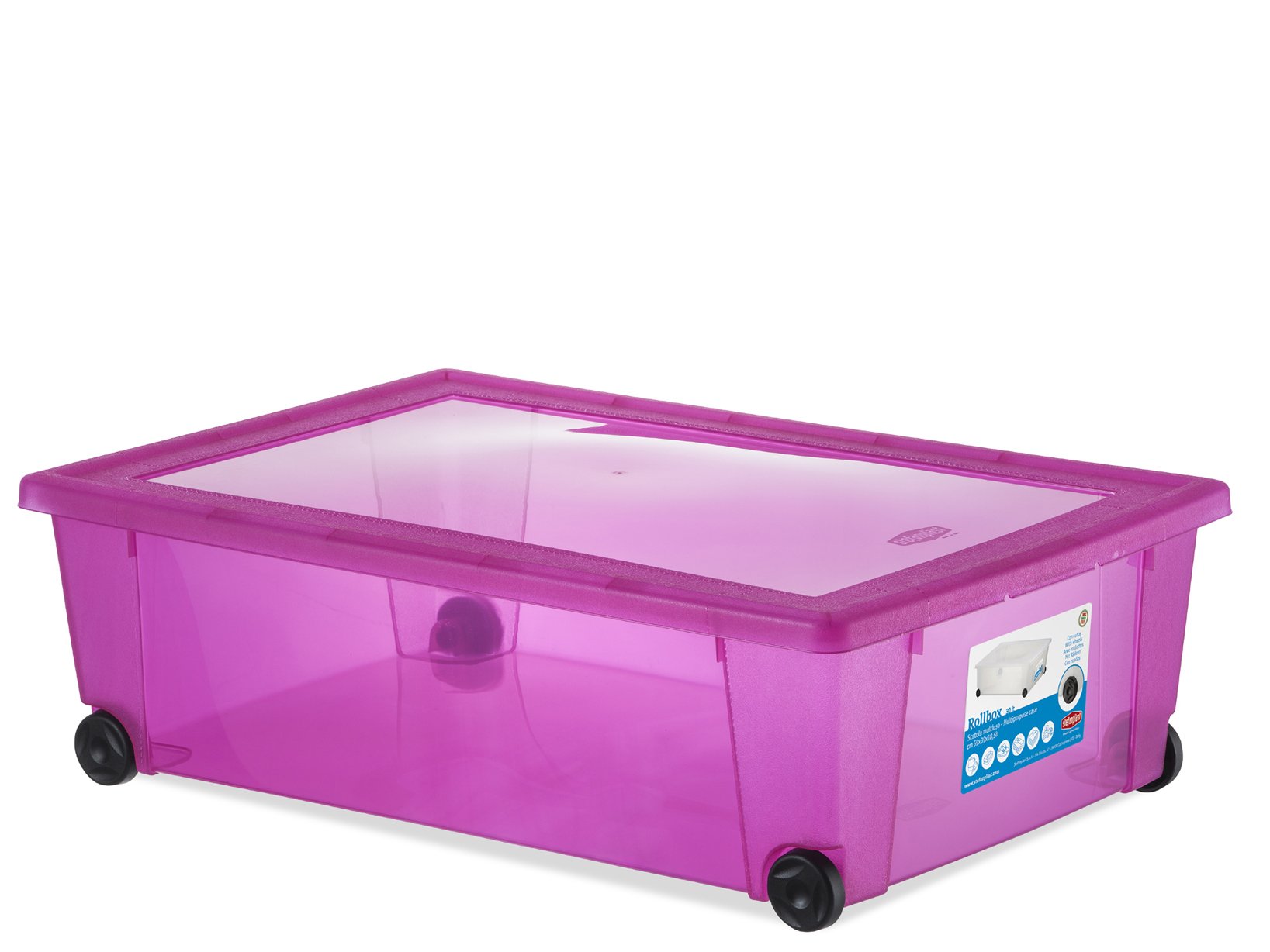 stefanplast-roll-box-contenitore-multiuso-con-ruote-bianco-59x39x18-5h-cm image 6