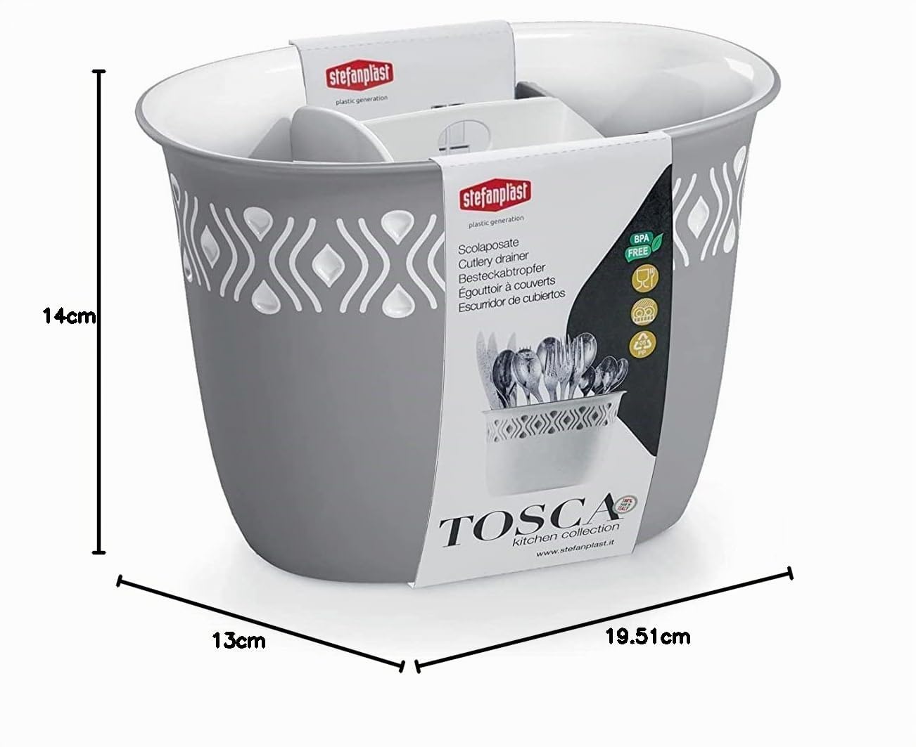 stefanplast-tosca-scolaposate-19-5x13x14-grigio image 3