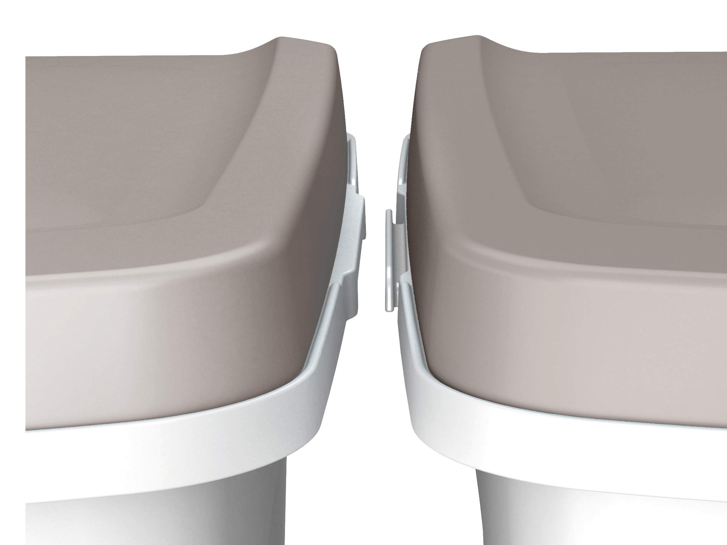 stefanplast-break-contenitore-pet-food-40-l-con-chiusura-ermetica-bianco-tortora image 6