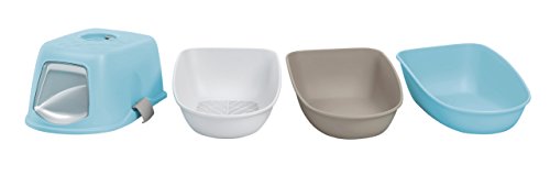 stefanplast-furba-top-chic-toilette-chiusa-per-gatti-con-setaccio-39x42x59-cm image 5
