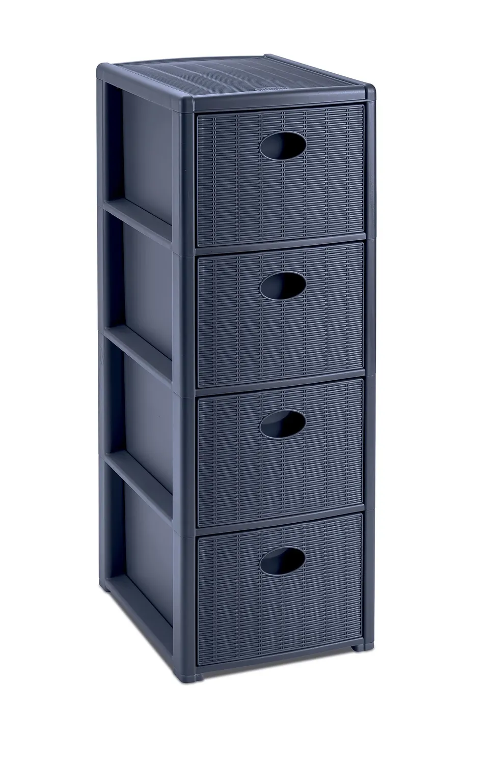 stefanplast-cassettiera-elegance-slim-4-cassetti-blu-navy image 1