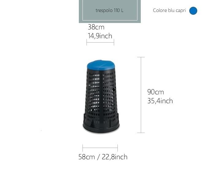stefanplast-trespolo-con-coperchio-53x53x87h-cm-nero-blu image 6