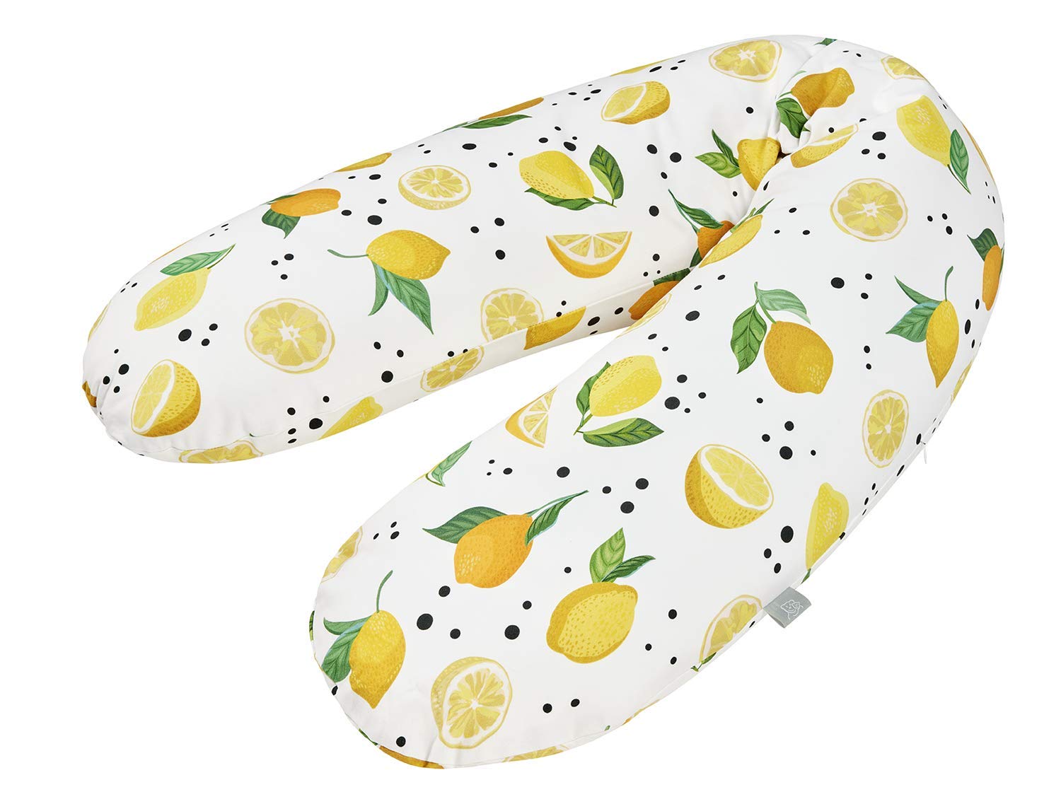 rotho-babydesign-cuscino-da-allattamento-mini-180x33-cm-lemon-chill image 6