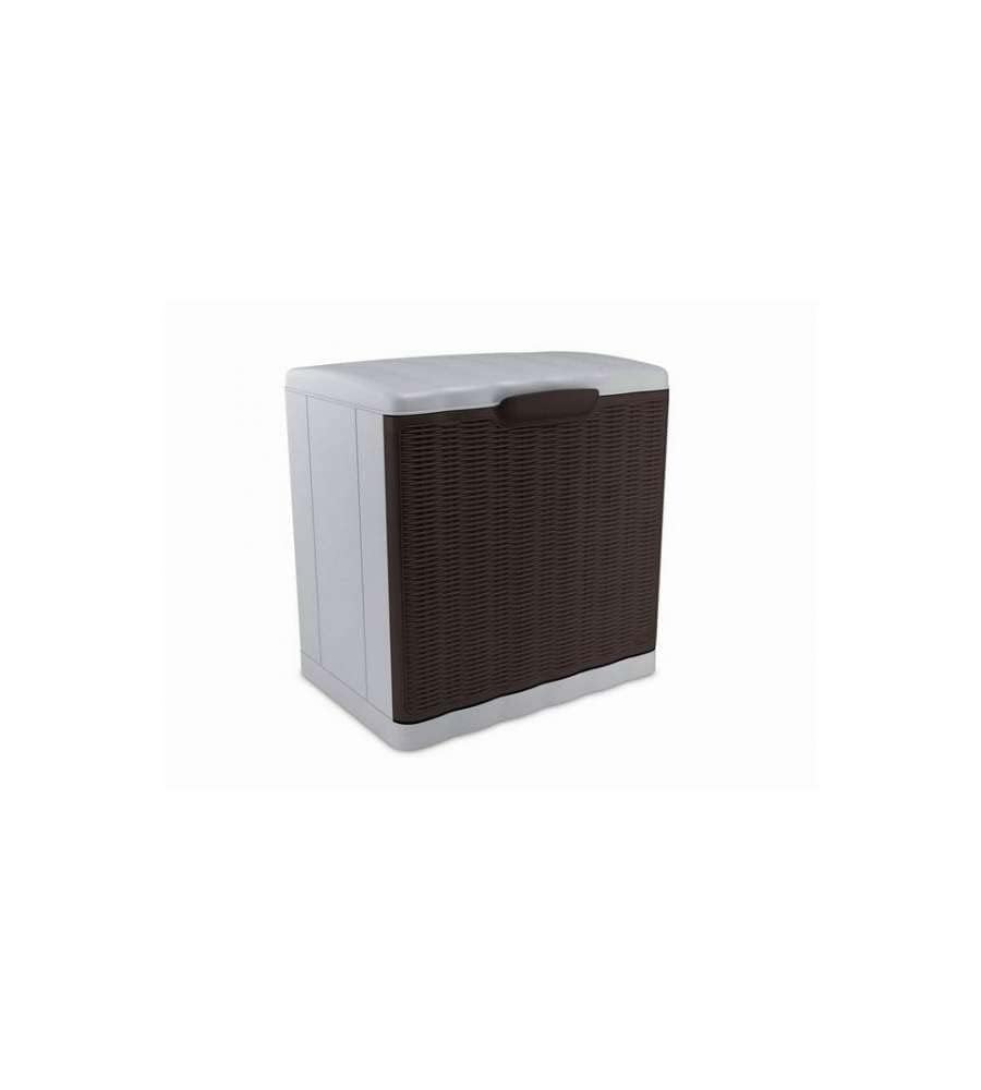 stefanplast-elegance-scarpiera-modulare-rattan-tortora-40x30x40h-cm image 8