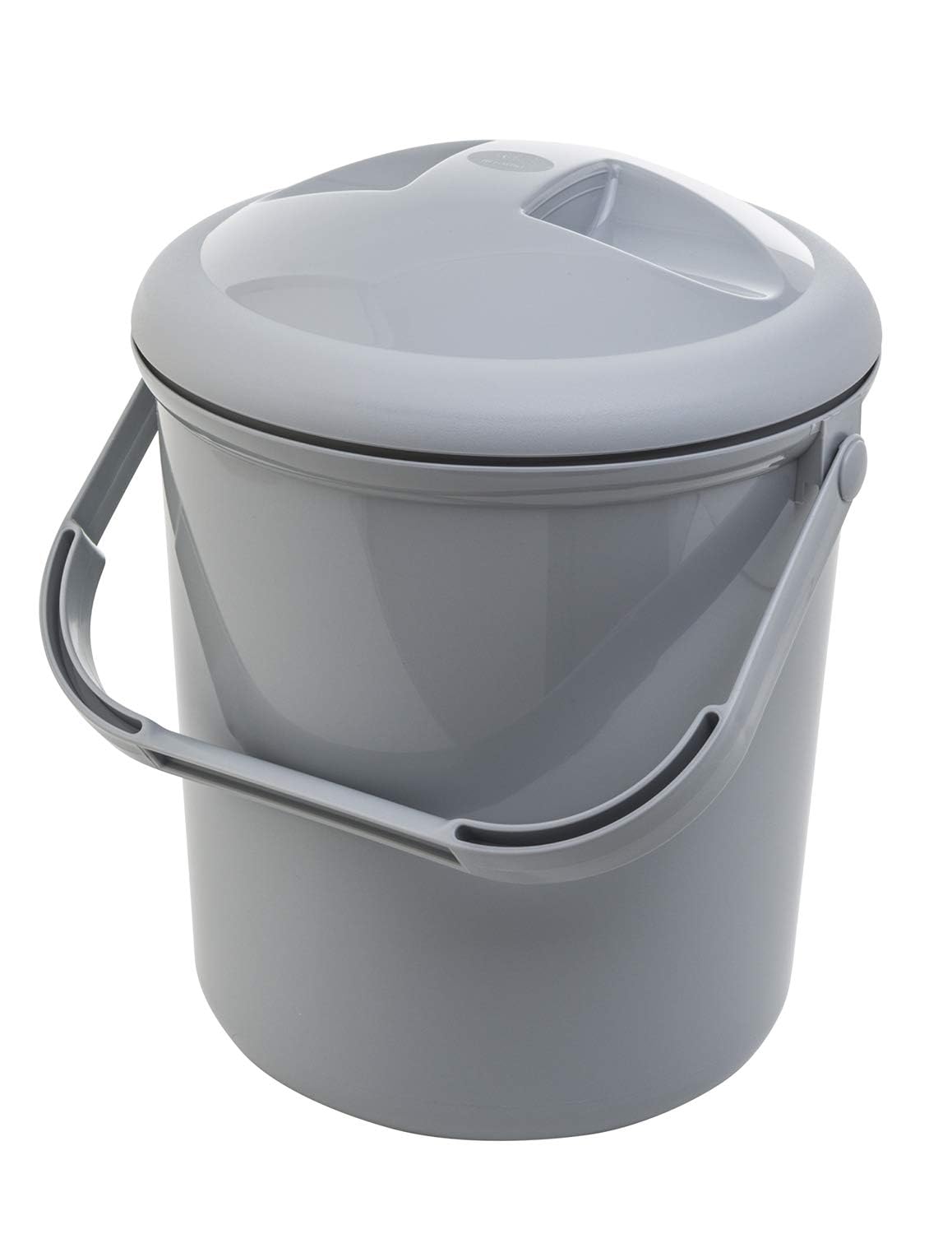 rotho-babydesign-top-cestino-per-pannolini-10-l-bella-bambina-stone-grey-26x26x3 image 4