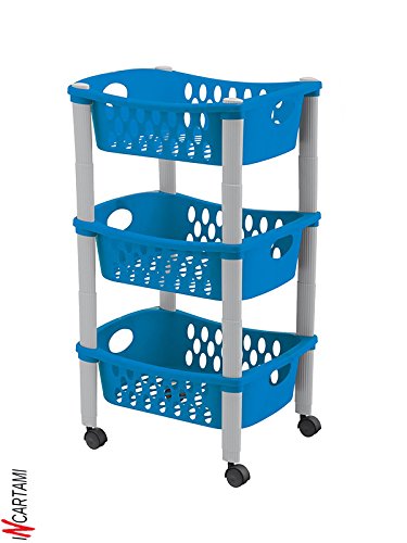 stefanplast-otello-carrello-a-3-piani-colori-assortiti image 8