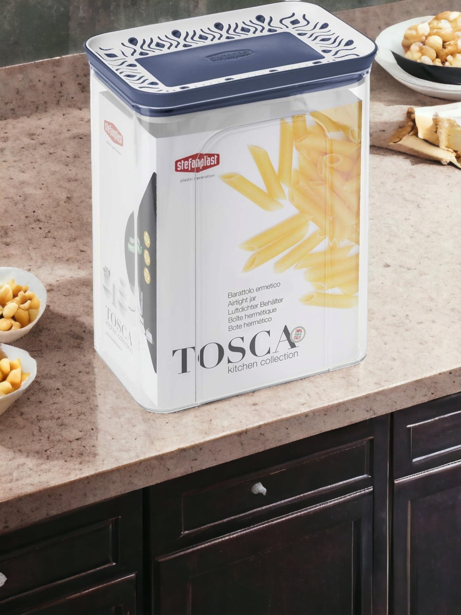 stefanplast-tosca-barattolo-rettangolare-ermetico-palace-2-2-l-bianco-blu image 3