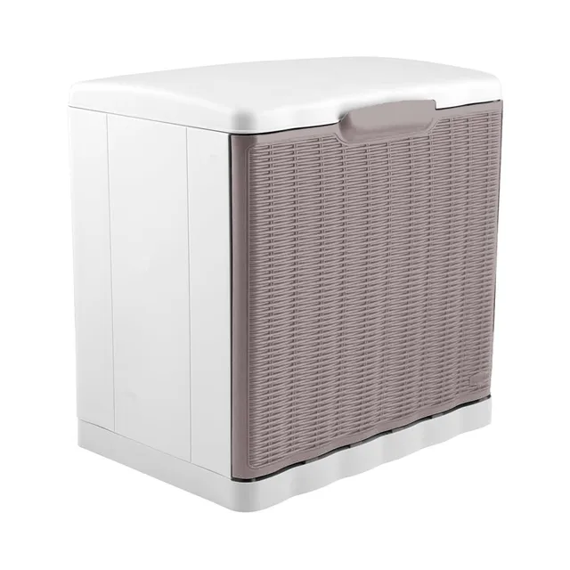 stefanplast-elegance-scarpiera-modulare-rattan-tortora-40x30x40h-cm image 1