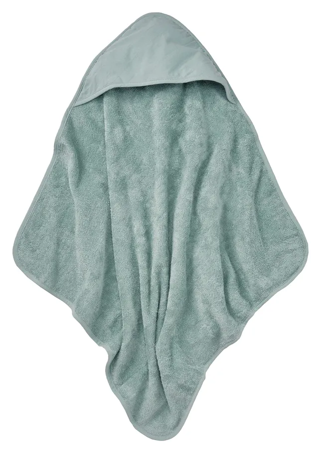 rotho-babydesign-asciugamano-con-cappuccio-lagoon-verde image 1