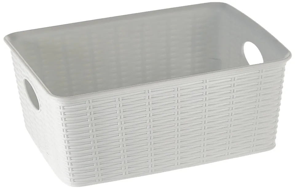stefanplast-elegance-cestino-rattan-25x19x10-cm-bianco image 1