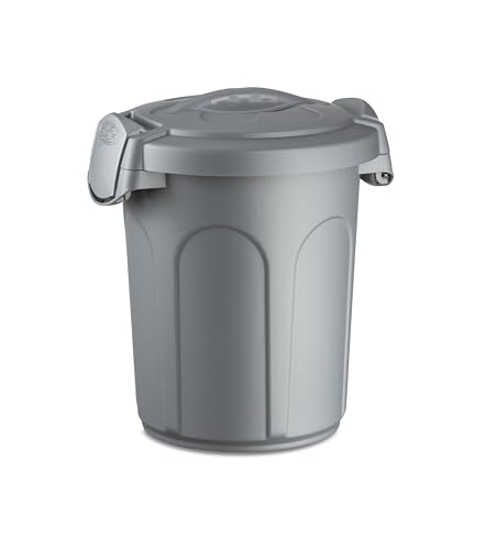 stefanplast-bidone-con-coperchio-speedy-8-l-silver image 3