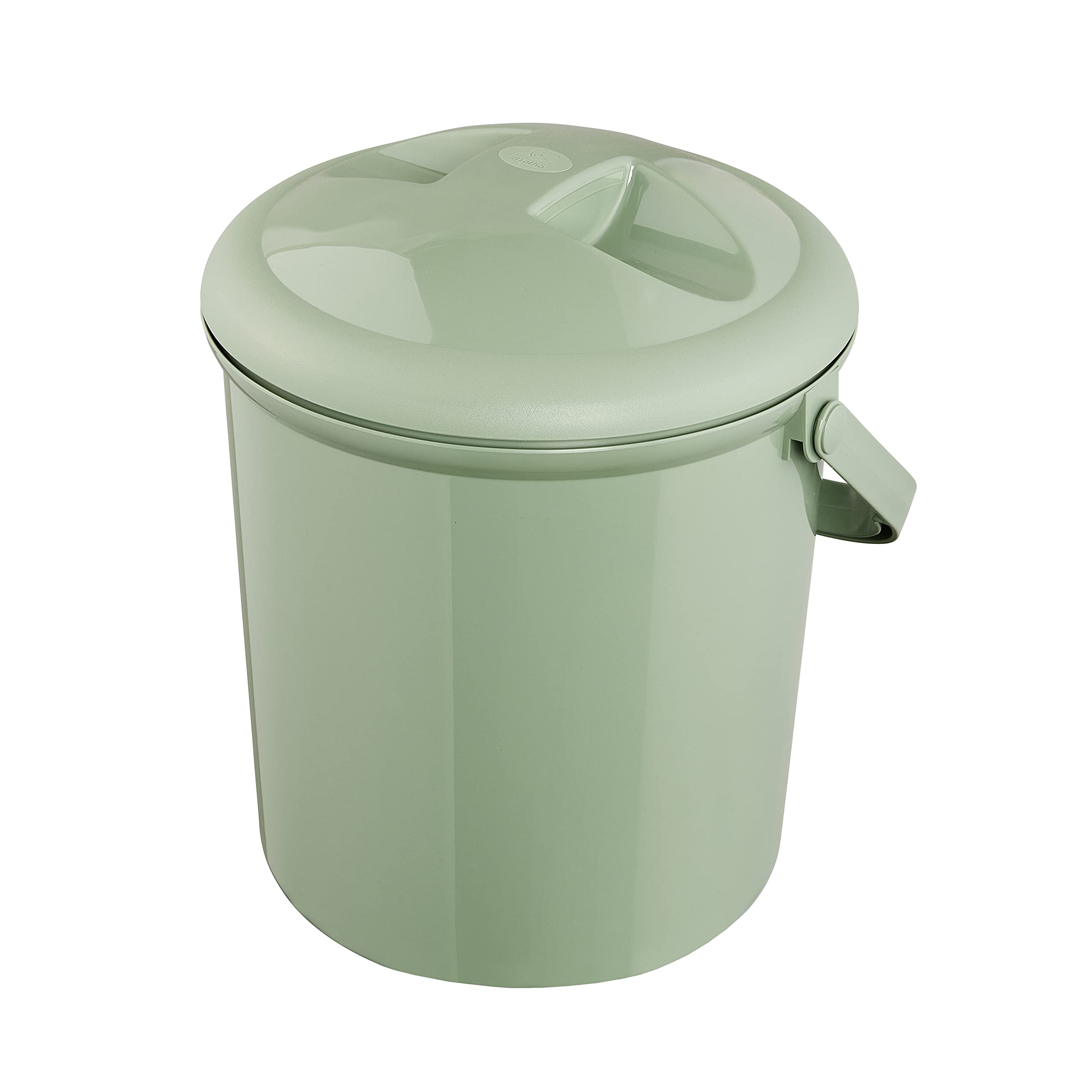rotho-babydesign-top-cestino-per-pannolini-10-l-bella-bambina-verde-scisto-26x26 image 3