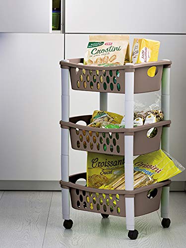 stefanplast-otello-carrello-a-3-piani-moka-30-x-40-x-70-cm image 5