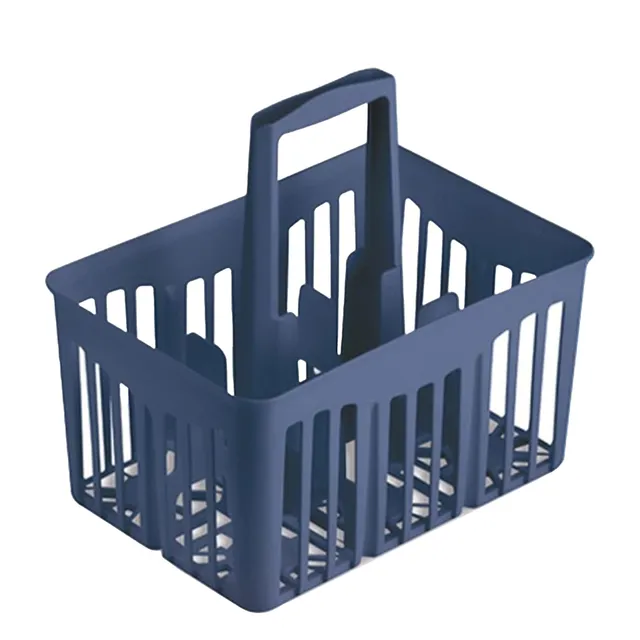 stefanplast-domus-cestello-portabottiglie-6-posti-30-x-21-x-h-28-cm-blu image 1