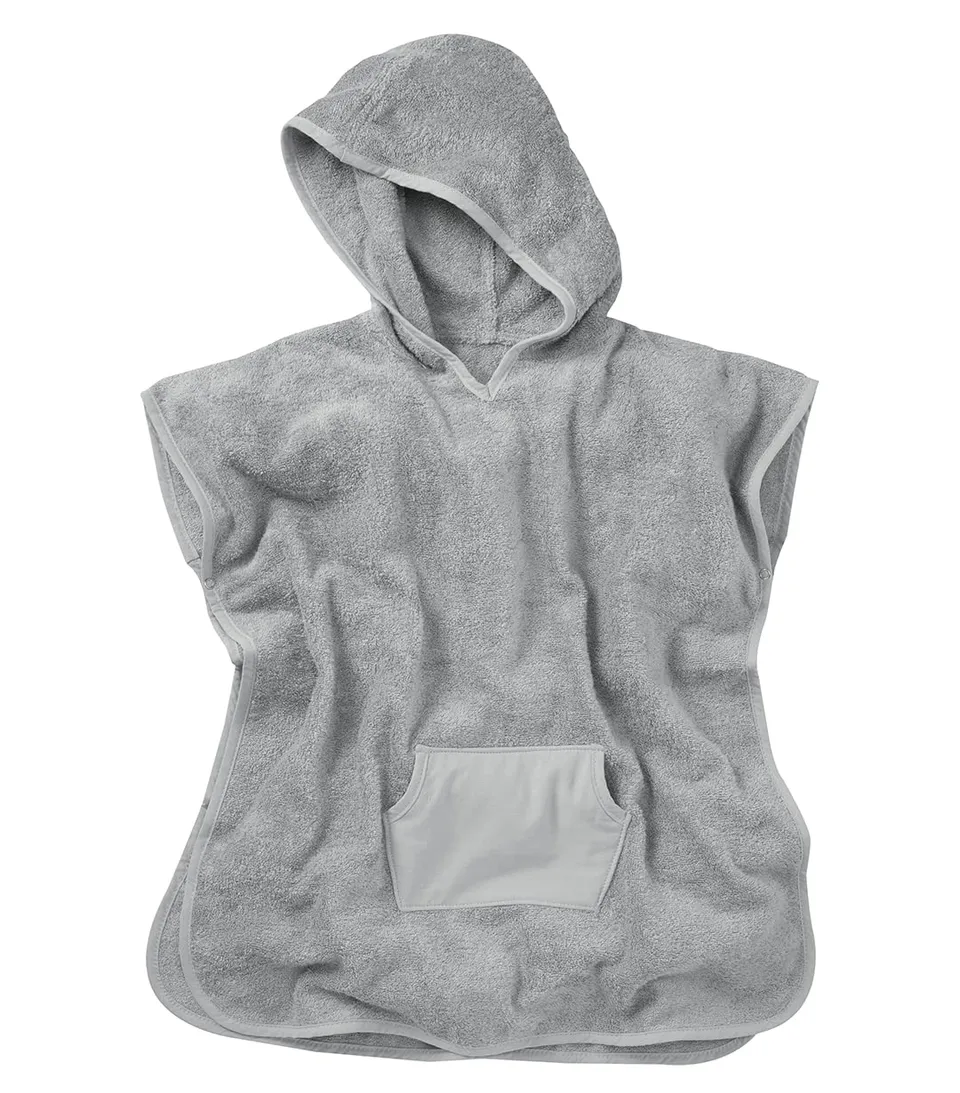rotho-babydesign-poncho-per-il-bagnetto-grigio-pietra image 1