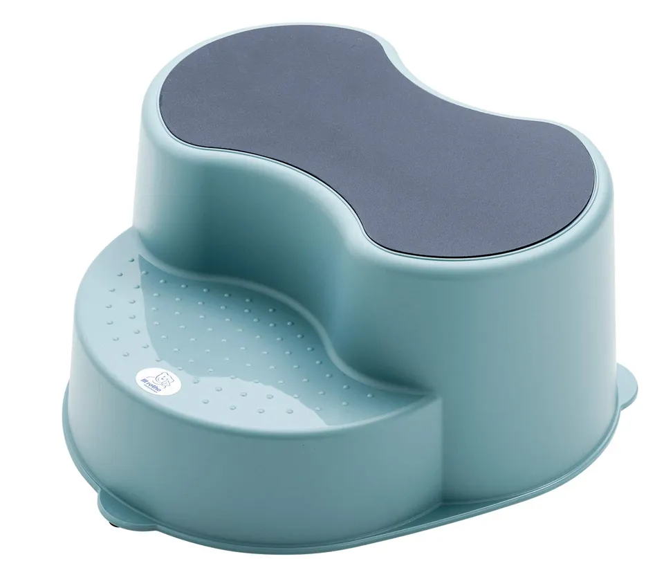 rotho-babydesign-top-sgabello-per-bambini-2-gradini-lagoon-blu image 1