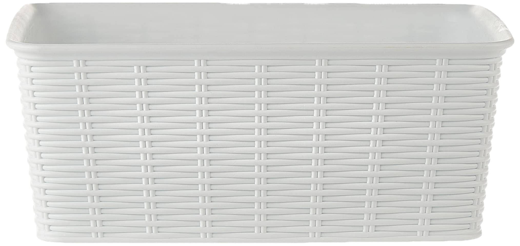 stefanplast-elegance-cestino-rattan-25x19x10-cm-bianco image 2