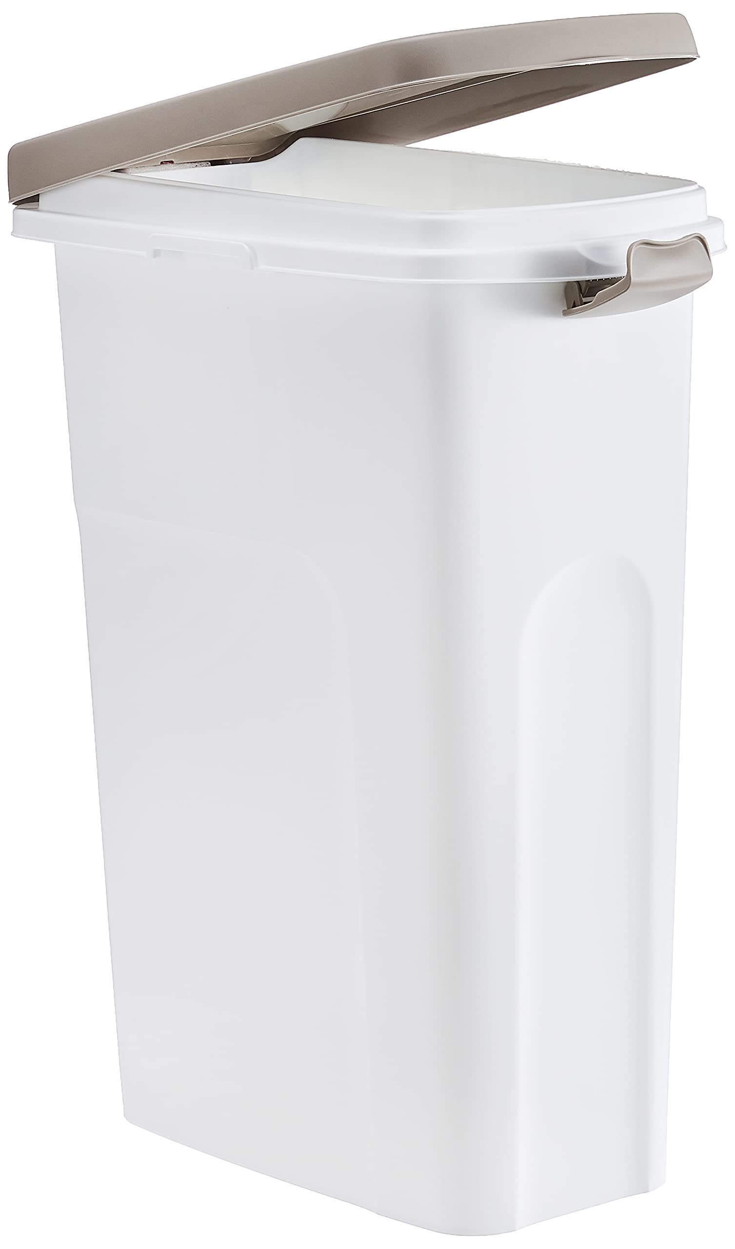 stefanplast-break-contenitore-pet-food-40-l-con-chiusura-ermetica-bianco-tortora image 2