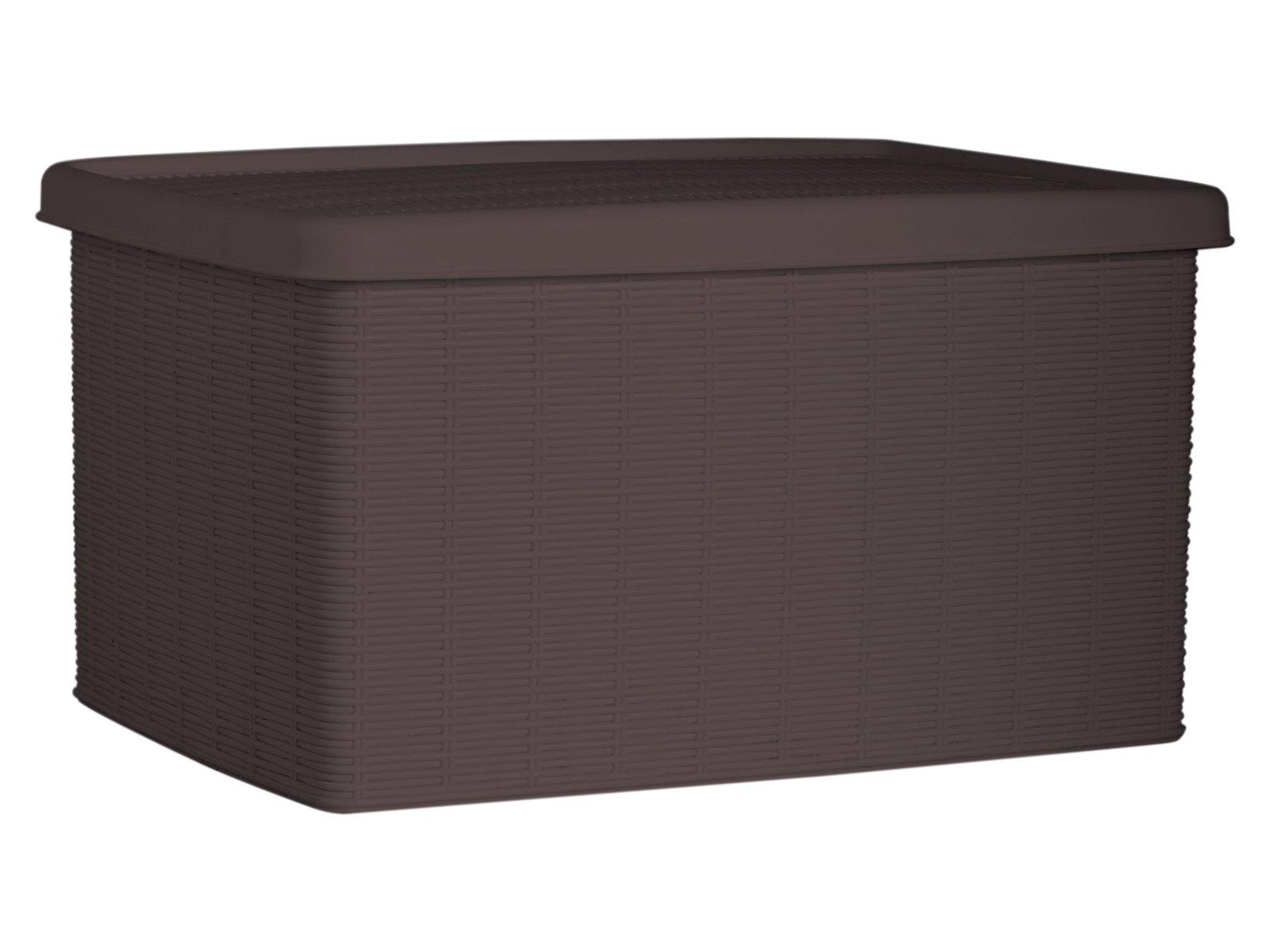 stefanplast-elegance-scatola-m-chiusa-moka-29x39x21h-cm image 2
