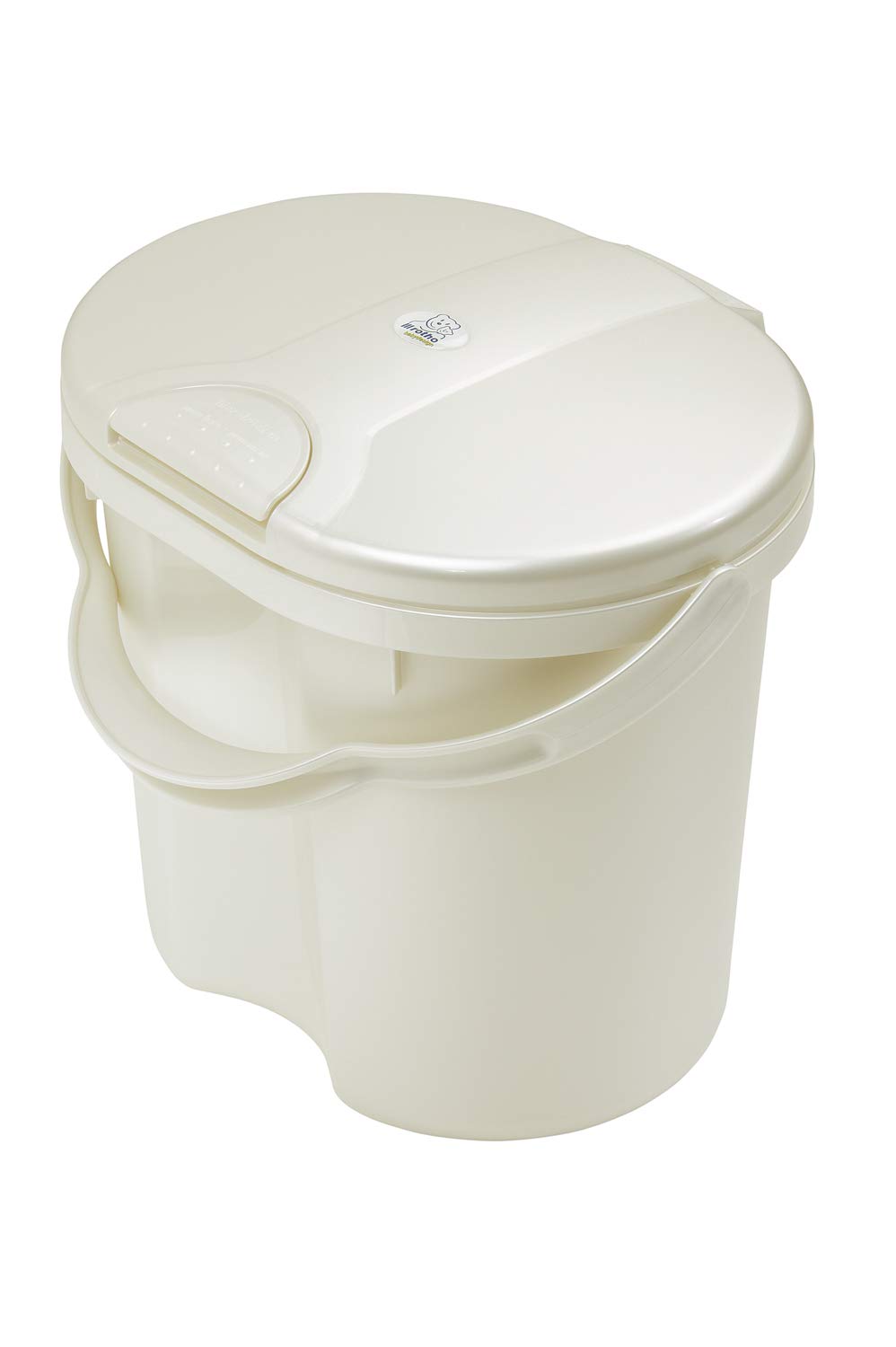 rotho-babydesign-top-secchio-per-pannolini-11-l-bianco-crema-perlato image 1