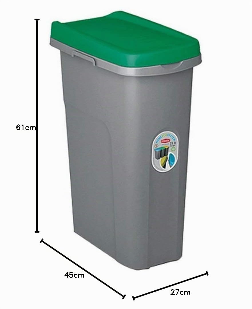 stefanplast-eco-system-pattumiera-40-lt-verde-stf749 image 2