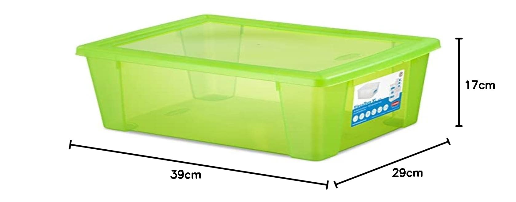 stefanplast-visualbox-contenitore-multiuso-39x29x17h-verde image 2