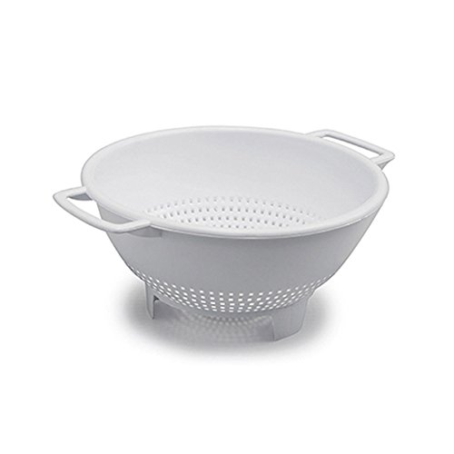 stefanplast-italian-chef-scolapasta-26-cm-bianco-turchese-verde-lime image 3