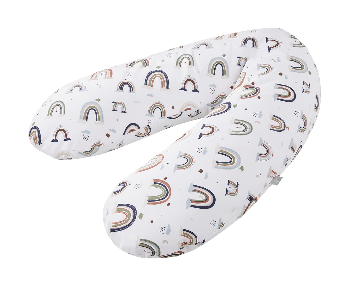 rotho-babydesign-cuscino-allattamento-multiuso-foglie-naturali-ipoallergenico image 8